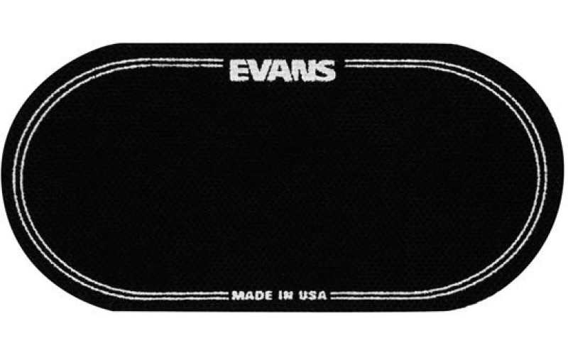EVANS EQPB2 наклейка черная овальная на рабочий пластик бас-барабана (2 шт.)