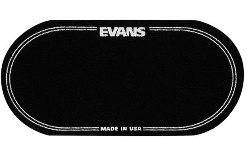 EVANS EQPB2 наклейка черная овальная на рабочий пластик бас-барабана (2 шт.)