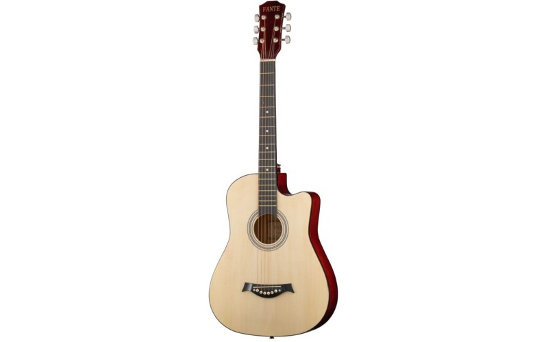 FANTE FT-D38 N Акустическая гитара, с вырезом, цвет натуральный