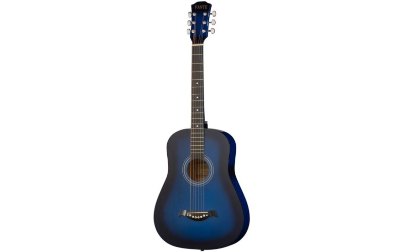 FANTE FT-R38B BLS Акустическая гитара, синий санберст