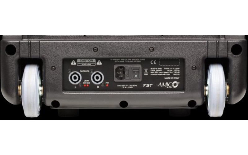 FBT AMICO 10 USB - активный звук. комплект СУБ +2 САТ.(стойки , чехол и кабели - ОТДЕЛЬНО!)