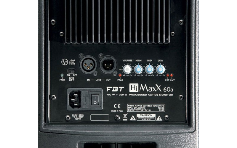 FBT HiMaxX 60A - 2-х пол. активная акустичес.система , 15