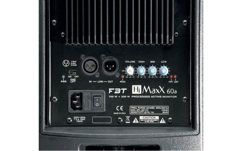 FBT HiMaxX 60A - 2-х пол. активная акустичес.система , 15