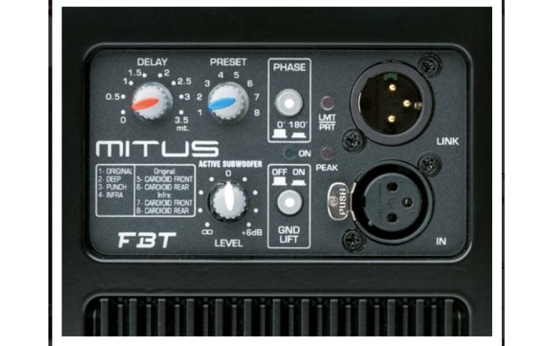 FBT MITUS 118SA активный сабвуфер 1200Вт