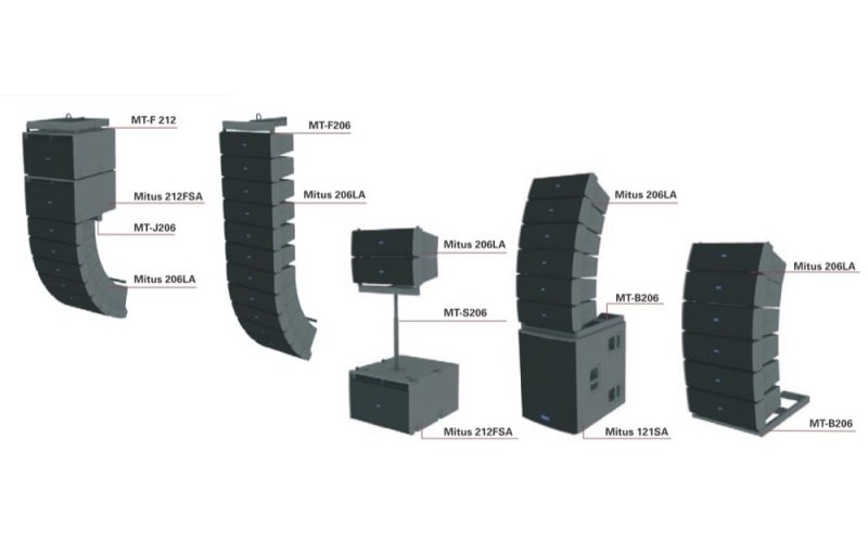 FBT MT-F206 рама для подвеса элементов линейного массива