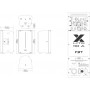 FBT X-LITE 110A - активная двухполосная акустическая система, 1200 Вт+300 Вт, DSP