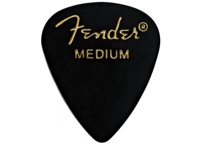 FENDER 351 SHAPE PICKS 1 GROSS BLACK MEDIUM медиатор (упакованы по 144 шт)