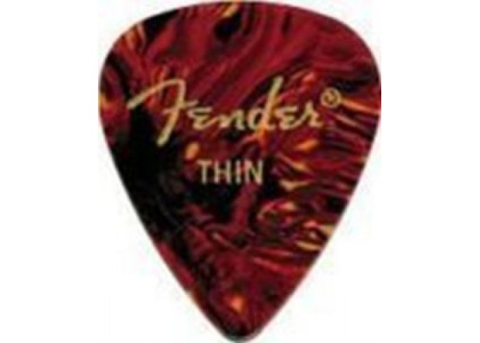 FENDER 351 SHAPE PICKS 1 GROSS SHELL THIN медиатор (упакованы по 144 шт)