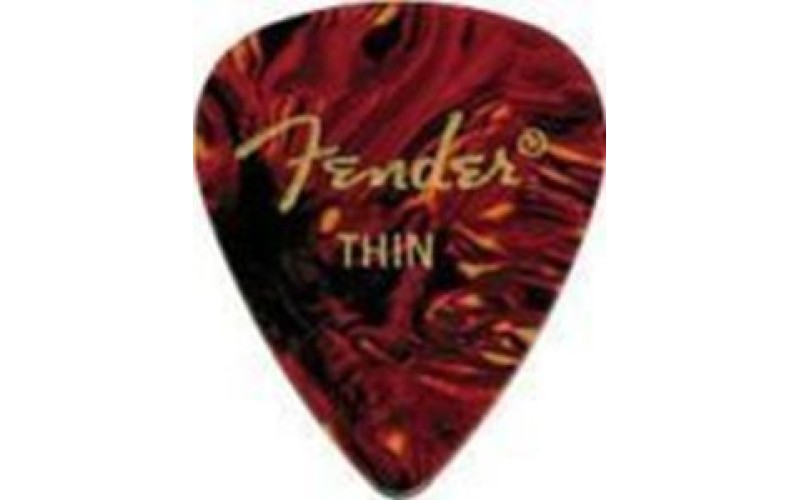 FENDER 351 SHAPE PICKS 1 GROSS SHELL THIN медиатор (упакованы по 144 шт)