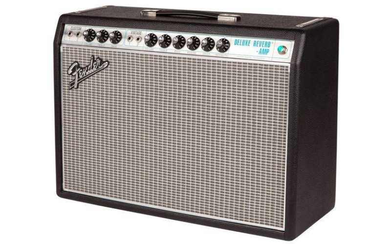 FENDER ’68 CUSTOM DELUXE REVERB® ламповый гитарный комбо-усилитель, 22 ватт