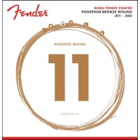 FENDER 860CL PHOSPHOR BRONZE COATED 11-52 Струны для акустической гитары 11-52