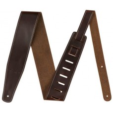 FENDER BROKEN-IN LEATHER STRAP BROWN 2.5' Ремень для гитары кожаный, длина 2.5