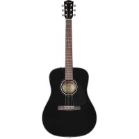 FENDER CD-60 DREAD V3 DS BLK WN акустическая гитара, цвет черный