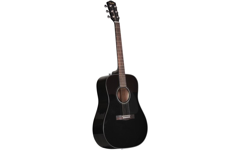 FENDER CD-60 DREAD V3 DS BLK WN акустическая гитара, цвет черный