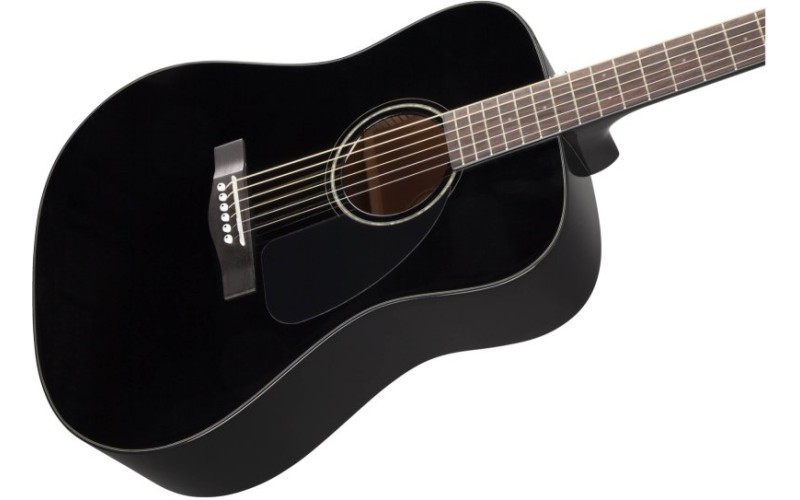 FENDER CD-60 DREAD V3 DS BLK WN акустическая гитара, цвет черный