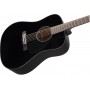 FENDER CD-60 DREAD V3 DS BLK WN акустическая гитара, цвет черный