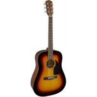 FENDER CD-60 DREAD V3 DS SB WN акустическая гитара, цвет санберст