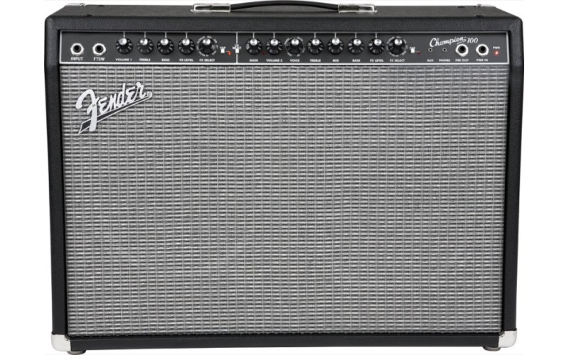 FENDER CHAMPION 100 - комбоусилитель для электрогитары, 100Вт, 2х12