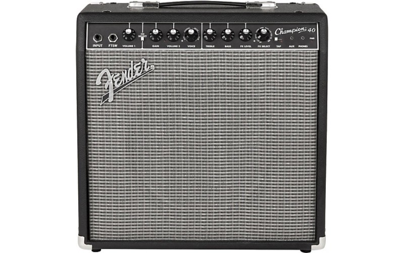 FENDER CHAMPION 40 - комбоусилитель для электрогитары, 40 Ватт, 1х12