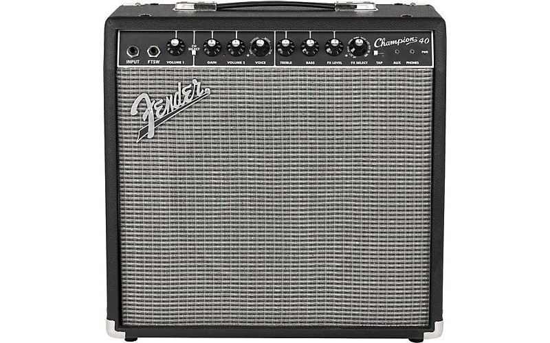 FENDER CHAMPION 40 - комбоусилитель для электрогитары, 40 Ватт, 1х12