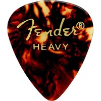 FENDER CLASSIC SHELL (12PK) HVY медиаторы жесткие, классические (упакованы по 12 шт.)
