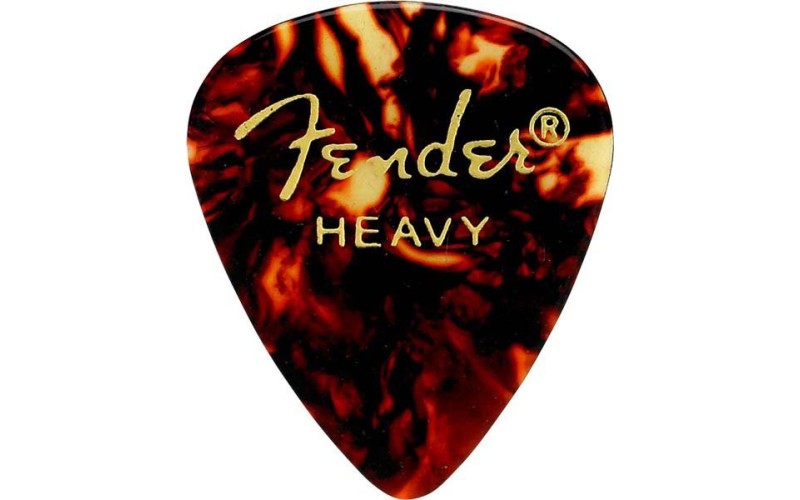 FENDER CLASSIC SHELL (12PK) HVY медиаторы жесткие, классические (упакованы по 12 шт.)