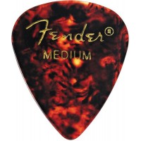 FENDER CLASSIC SHELL (12PK) MED медиаторы средней толщины, классические (упакованы по 12 шт.)