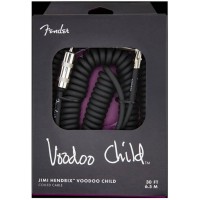 FENDER HENDRIX VOODOO CHILD CABLE BLACK Гитарный кабель jack-jack, 9м