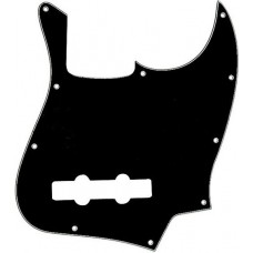 FENDER PICKGUARD STANDARD JAZZ BASS 10 SCREW HOLES BLACK 3 PLY панель-накладка для бас-гитары