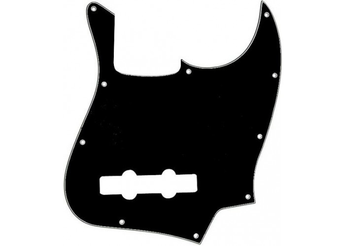 FENDER PICKGUARD STANDARD JAZZ BASS 10 SCREW HOLES BLACK 3 PLY панель-накладка для бас-гитары