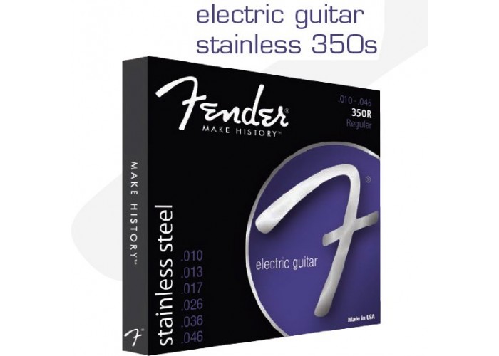 FENDER STRINGS NEW STAINLESS 350R STNLS STL BALL END 10-46 струны для электрогитары