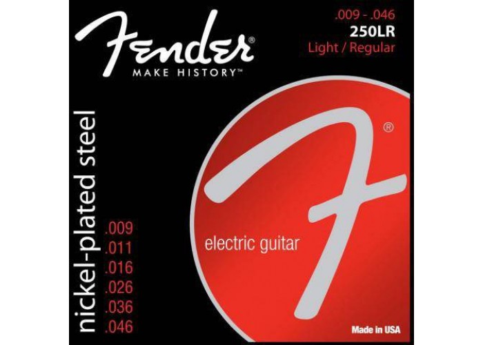 FENDER STRINGS NEW SUPER 250LR NPS BALL END 9-46 струны для электрогитары