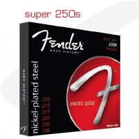 FENDER STRINGS NEW SUPER 250R NPS BALL END 10-46 струны для электрогитары