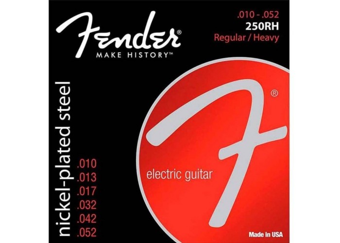 FENDER STRINGS NEW SUPER 250RH NPS BALL END 10-52 струны для электрогитары