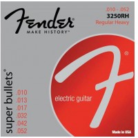 FENDER STRINGS NEW SUPER BULLET 3250RH NPS BULLET END 10-52 струны для электрогитары