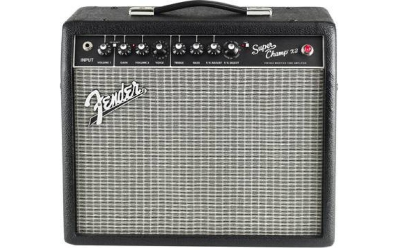 FENDER SUPER CHAMP® X2 COMBO гитарный ламповый комбо усилитель с цифровым моделированием