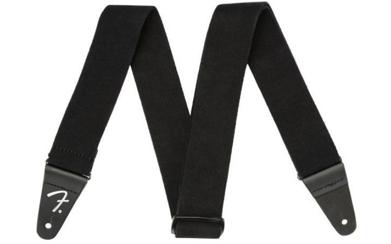 FENDER SUPERSOFT STRAP BLACK 2' Ремень для гитары ультрамягкий, черный