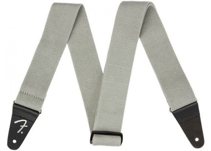 FENDER SUPERSOFT STRAP GREY 2' Ремень для гитары ультрамягкий, серый