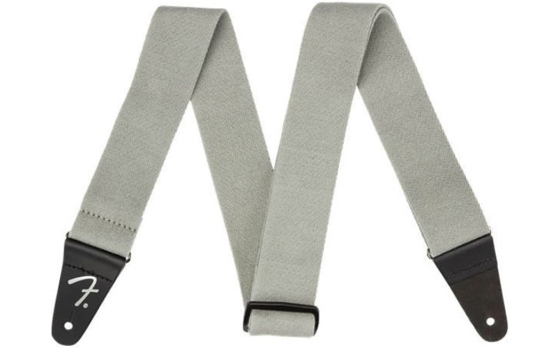 FENDER SUPERSOFT STRAP GREY 2' Ремень для гитары ультрамягкий, серый