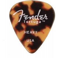 FENDER TORTUGA PICKS 351 HVY 6 PK Медиаторы (упакованы по 6 шт.), жесткие