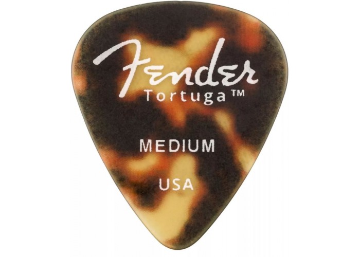 FENDER TORTUGA PICKS 351 MED 6 PK Медиаторы (упакованы по 6 шт.), средние