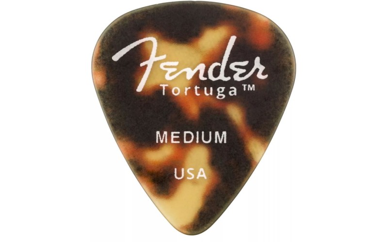 FENDER TORTUGA PICKS 351 MED 6 PK Медиаторы (упакованы по 6 шт.), средние