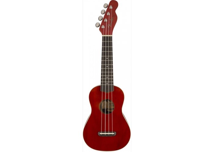 FENDER UKULELE VENICE CHERRY укулеле сопрано