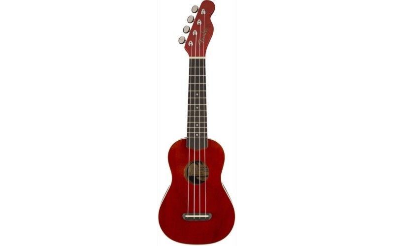 FENDER UKULELE VENICE CHERRY укулеле сопрано