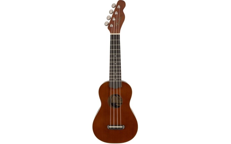 FENDER UKULELE VENICE NAT укулеле сопрано