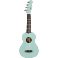 FENDER Venice Soprano Uke DPB NRW Укулеле сопрано, цвет голубой