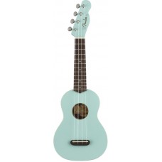 FENDER Venice Soprano Uke DPB NRW Укулеле сопрано, цвет голубой