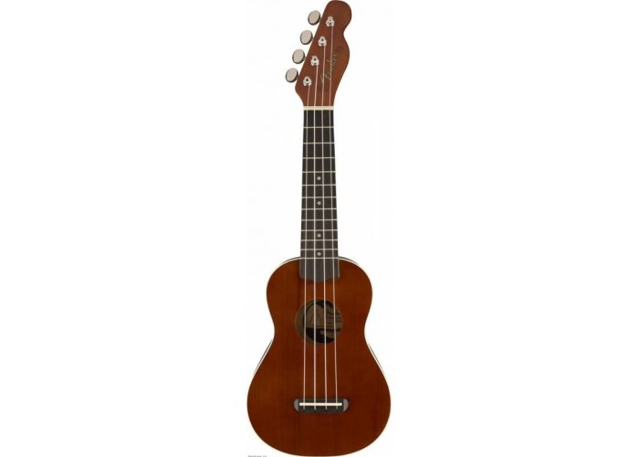 FENDER VENICE SOPRANO UKE, NAT WN укулеле сопрано, цвет натуральный