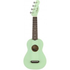 FENDER Venice Soprano Uke SFG NRW Укулеле сопрано, цвет салатовый