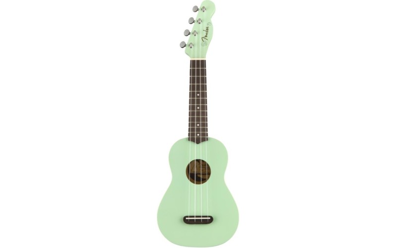FENDER Venice Soprano Uke SFG NRW Укулеле сопрано, цвет салатовый